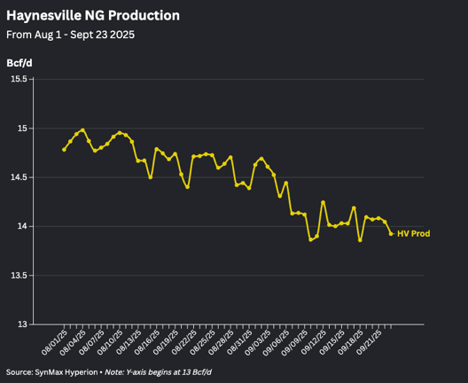 haynesville NG Production